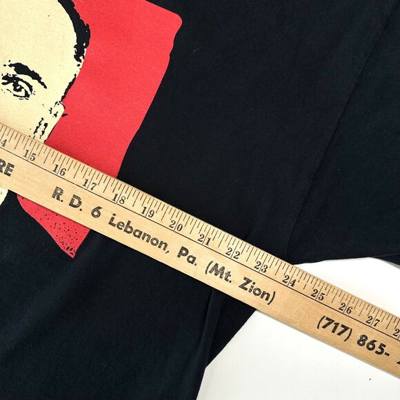 Vintage Al Capone Mugshot T-Shirt XL Black Gangster Mafia Chicago Mob Tee - Picture 7 of 8